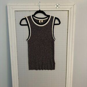 Moth by Anthropologie Metallic Sleeveless Top - Women's S